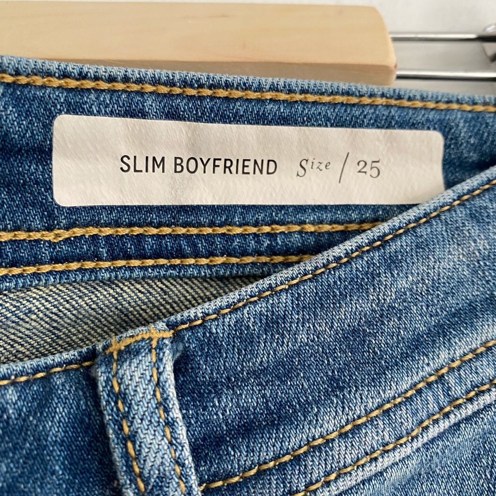 ANTHROPOLOGIE | 25 | women’s boyfriend cut jeans, size 25 - Picture 8 of 10